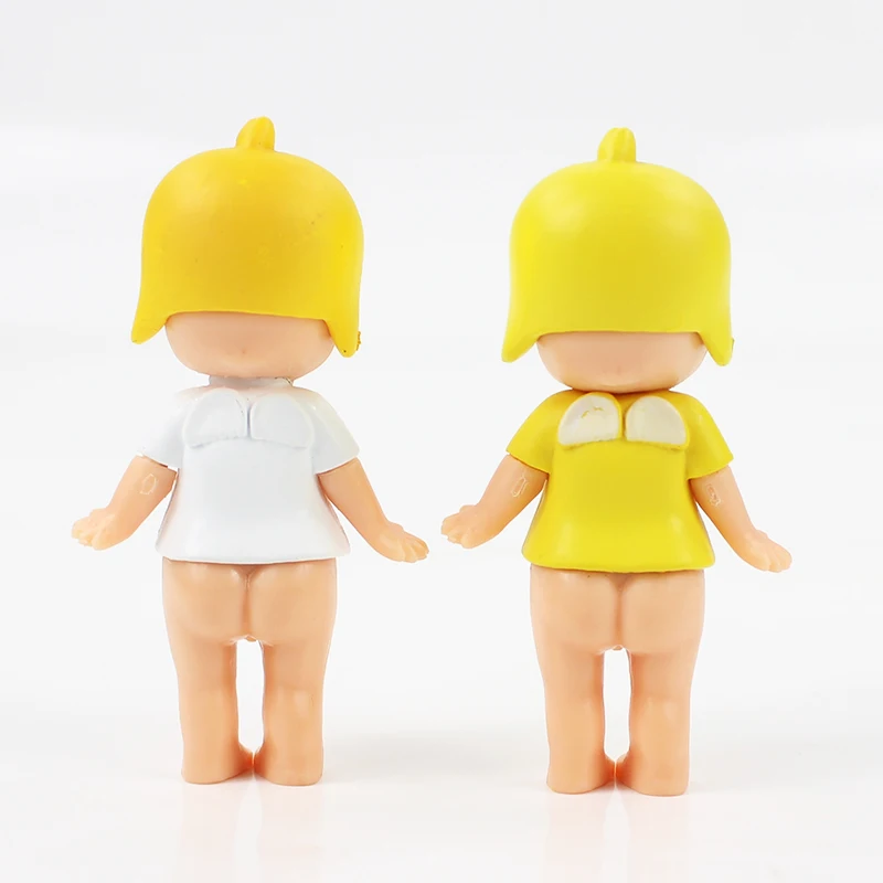 6 шт./лот 7 9 см Sonny Angel kawaii ПВХ фигурку Модель игрушка cos злого ангела утка в стиле