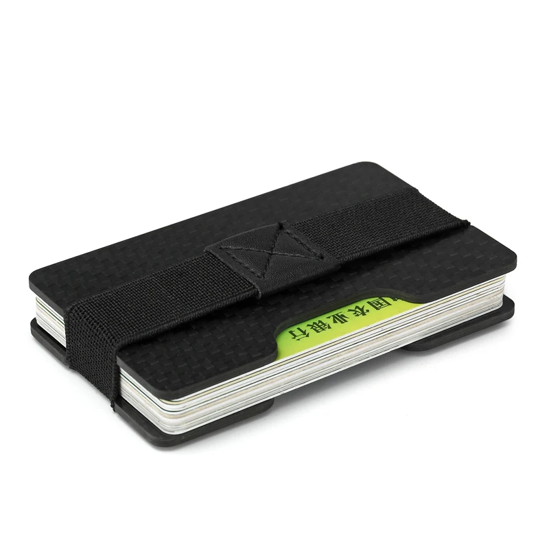 

100% Real Carbon Fiber Slim Wallet 3K Carbon Credit Card Holder for Men Luxury and Durable Card Case Wallet Men Pocket Purse