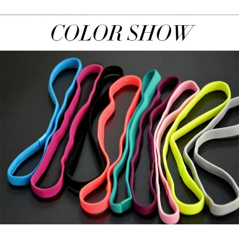 1 шт. повязка для волос йоги спортивная женский и мужской спортивный нескользящий