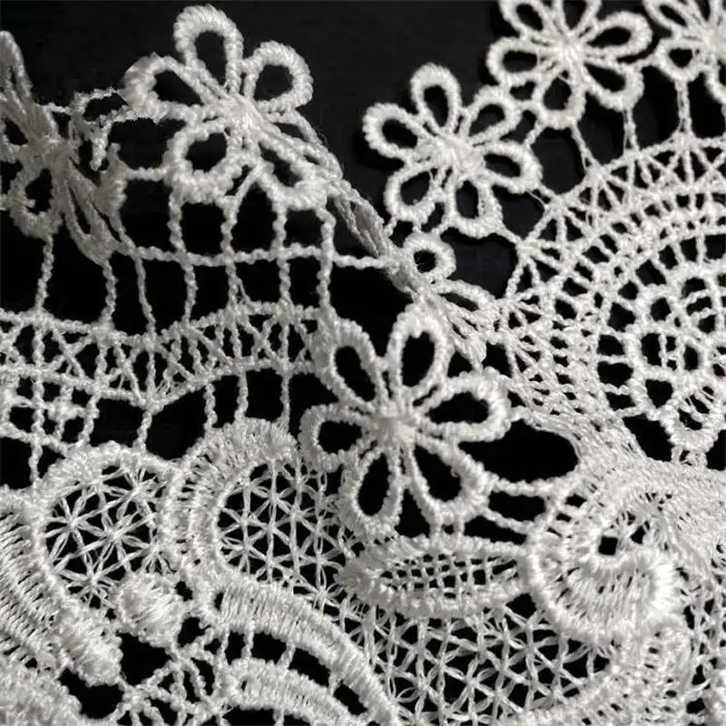 1 шт. белый круглый полый кружевной воротник DoreenBeads украшение для одежды свитера