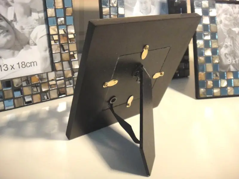 Стеклянная коричневая рамка для фотографий креативная Фоторамка ручной работы