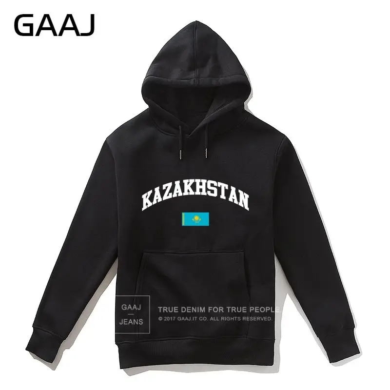 GAAJ Kazakhstan Flag мужская толстовка женская мужская на молнии Повседневная флисовая толстовка с капюшоном пальто Мужская Уличная одежда Felpe# GUJQ8