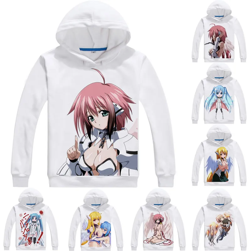 3D толстовки Sora no Otoshimono мужские в стиле хип хоп с длинным рукавом аниме