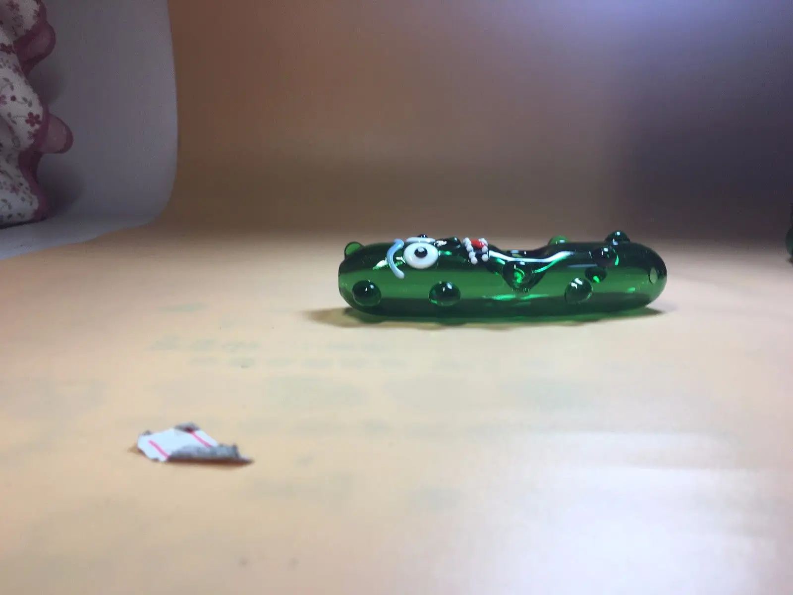 Funny Pickle Rick Glass Pipe glass Bong Smoking Pipes bowl hookah |