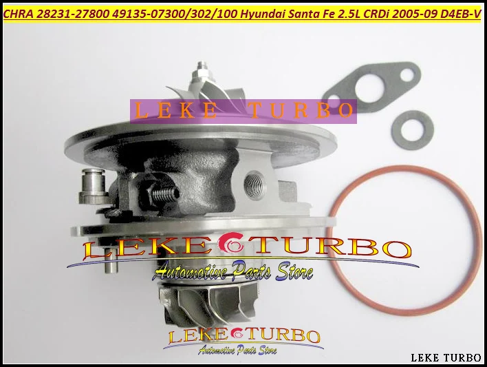 Турбокартридж CHRA Core TF035 28231 27800 49135 07301 07302 Турбокомпрессор для HYUNDAI Santa Fe CRDi 05 D4EB V