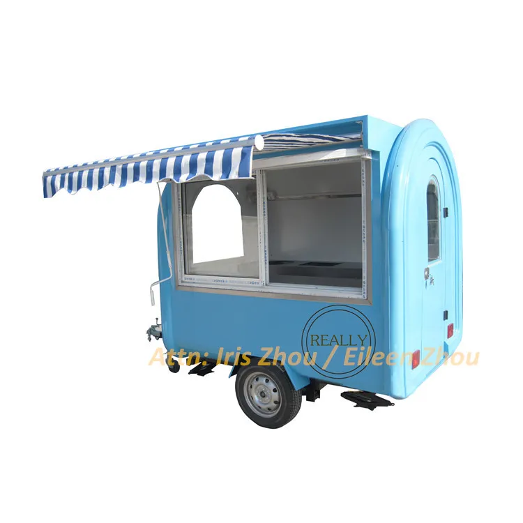 Новое поступление утвержденное CE стандартный трейлер уличная Мобильная тележка