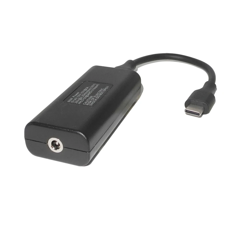 Адаптер питания со штекером USB Type-C и гнездом 4 0 мм * 1 7 | Компьютеры офис