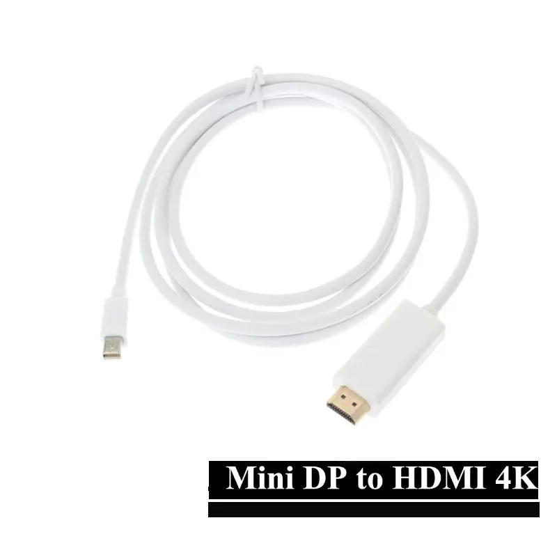 4K Mini DisplayPort to HDMI адаптер DP кабель Thunderbolt 2 конвертер для MacBook Air 13 Surface Pro 4 Thunderbolt| |