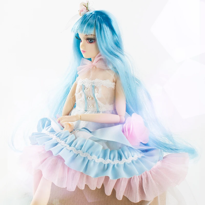 Fortune Days 35 см мм девушка как BJD кукла может Лена с макияжем Reborn girls 14 суставное тело с изысканной подарочной коробкой упаковочная игрушка
