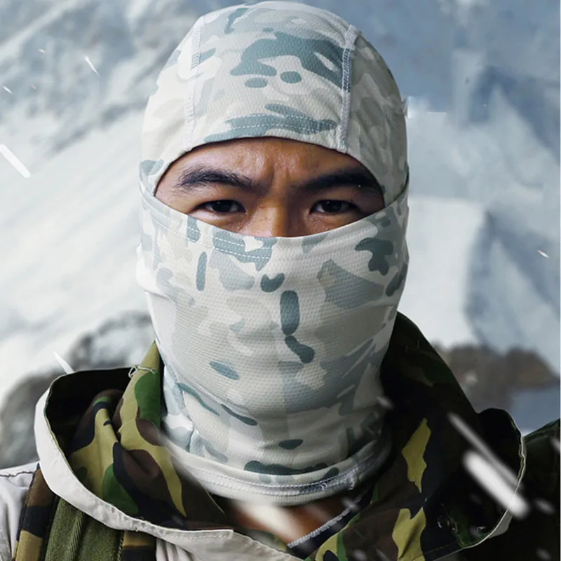 MEGE Мультикам Балаклава камуфляж тактический Пейнтбол Wargame военная армия мотоциклетный шлем Защита полная маска для лица