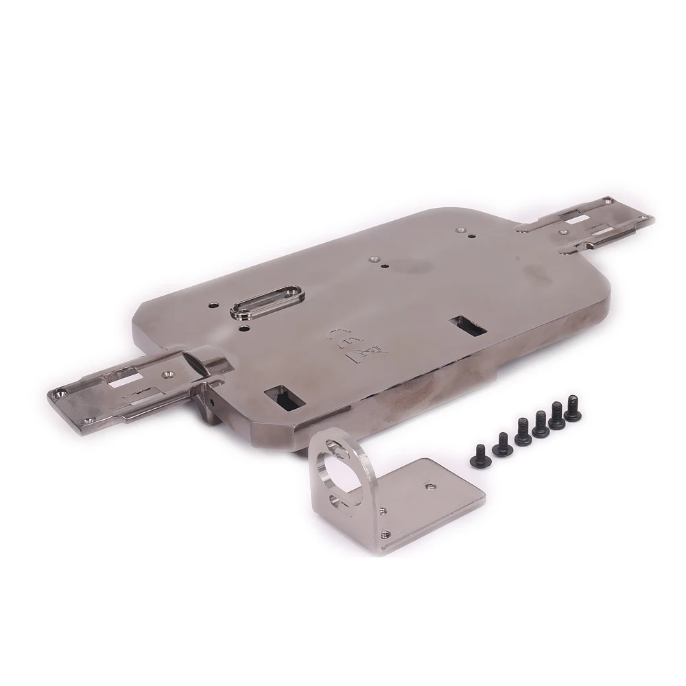 Корпус из металлического сплава с блестящим титановым покрытием анодированный