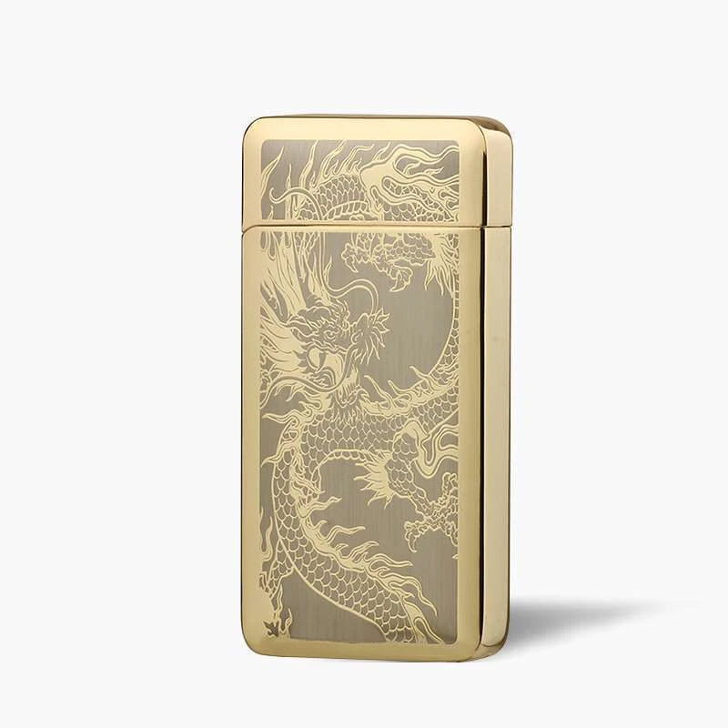 Высокое качество 10 стилей USB перезаряжаемая Зажигалка без пламени для мужчин