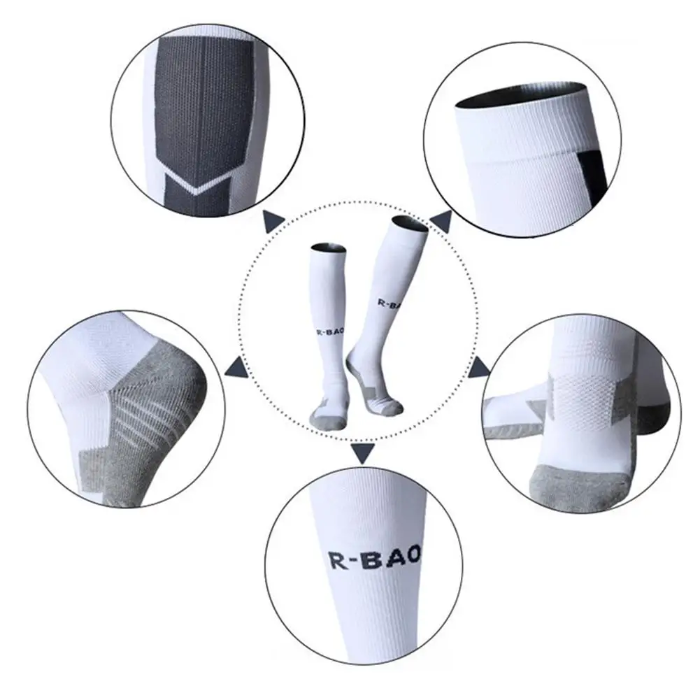 1 пара мужские футбольные чулки для взрослых велосипедные носки Футбольная