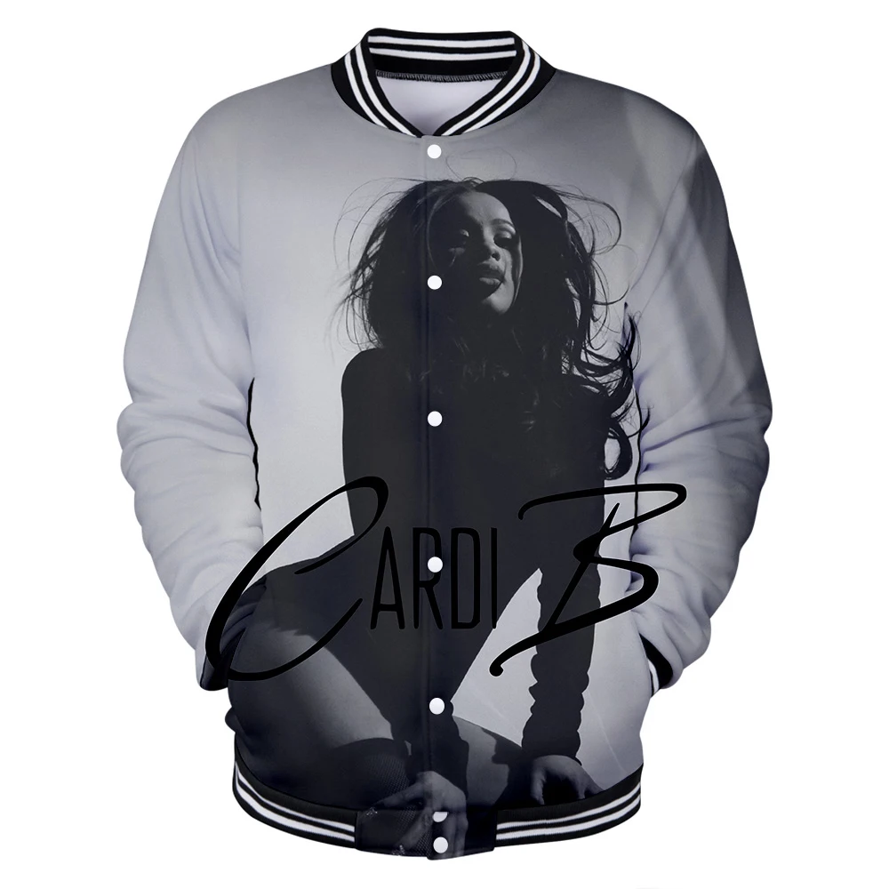 Женская одежда зимняя ветровка Женская бейсбольная куртка Cardi B Harajuku Veste Femme Повседневная Горячая Распродажа Пальто и куртки