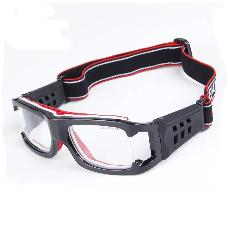 

Quality men sports protection goggles fashion PC eyeglasses for men new football protective eye glasses basketball optical frame