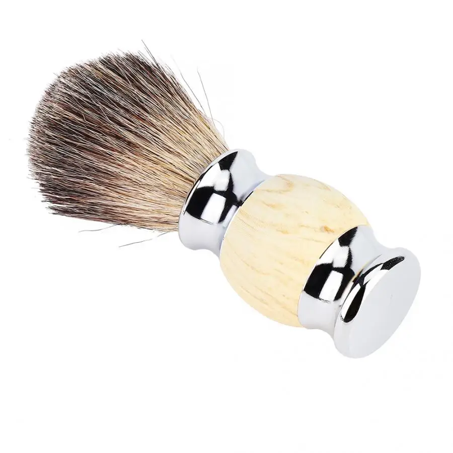 Мужской набор для бритья бороды безопасная бритва щетка подставка держатель