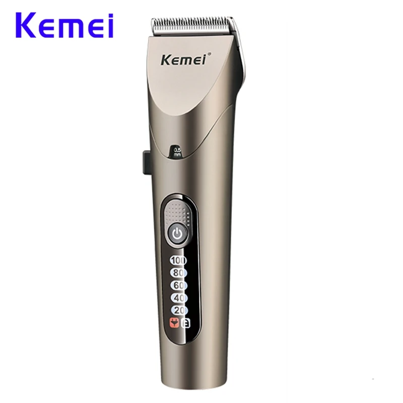 Kemei km 1627 перезаряжаемый Электрический триммеры для волос новый стиль