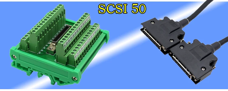 Универсальный SCSI 50 SCSI50 CN1 релейная Клеммная плата или пробой кабель для 3 м 10350 MR J3
