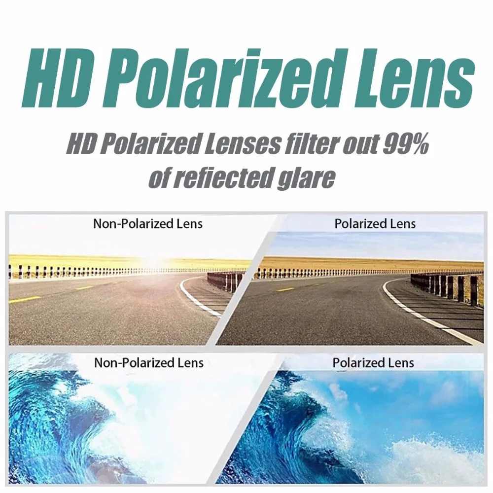 Очки солнцезащитные поляризационные для мужчин и женщин модные камуфляжные