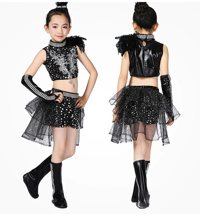 Бесплатная доставка новинка 2017 оптовая продажа детские танцевальные костюмы