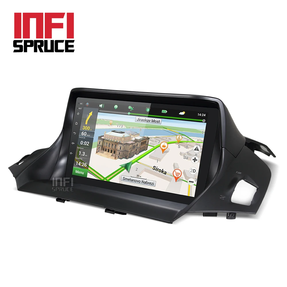 Android 8 1 автомобильный dvd для Ford Kuga Focus c max с радио gps медиаплеер ips навигация din