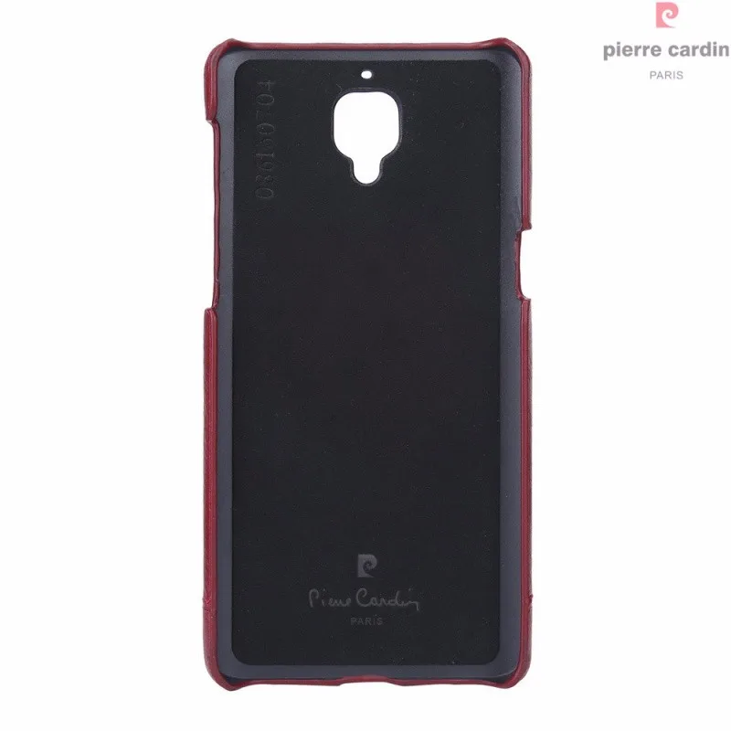 Чехол Pierre Cardin для OnePlus 3T 3T Three Роскошный чехол для телефона из натуральной кожи жесткая тонкая задняя крышка для One Plus 3t 3