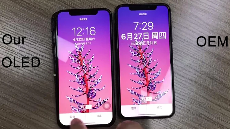 GradeAAA для iPhone X OLED ЖК-дисплей GX для IPhone XS AMOLED oled сенсорный экран с дигитайзером запасные части в сборе