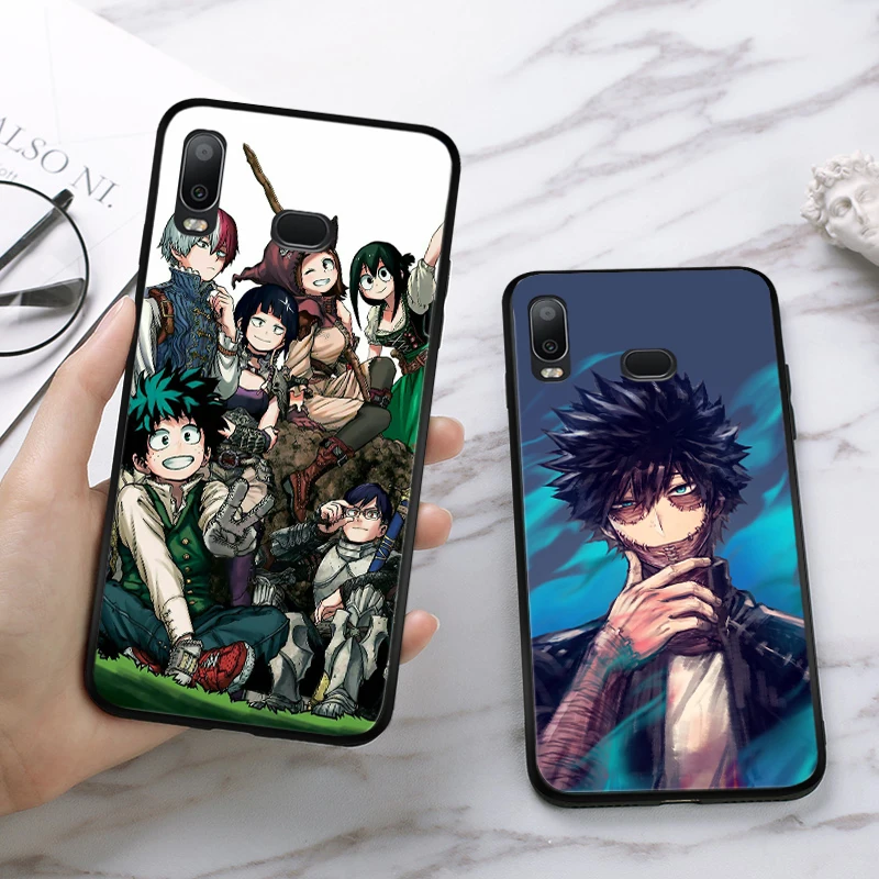 My Hero Academia Anime Custom Silicone Case for Samsung A2 Core A3 A5 A6 Plus A7 A8 A9 A10 A30 A50 A60 A70 A10S A30S A50S A70s | Мобильные