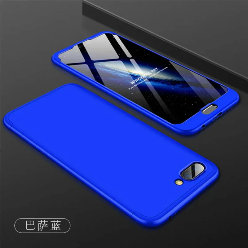 Bakeey Phone case for Huawei Honor 10 and 3 in 1 360 Degree Full Protective Case+Tempered Glass Screen Protector |