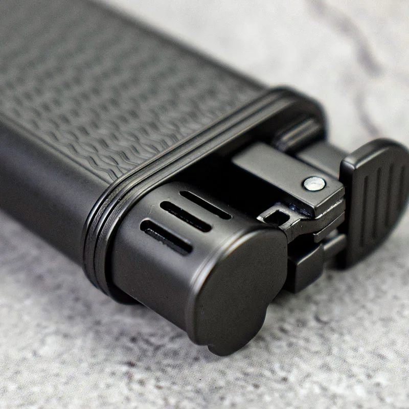 JIFENG сигаретная зажигалка один фонарь струйное пламя Синий Фламинго