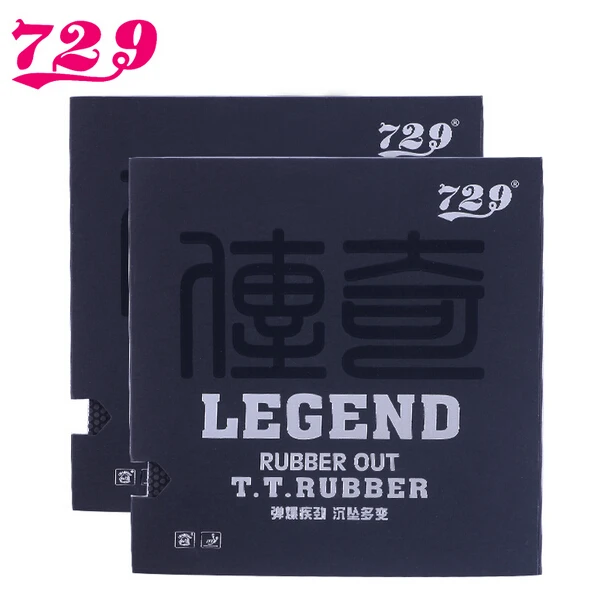 

RITC 729 LEGEND Medium Pips-Out Table Tennis (PingPong) Rubber With Sponge