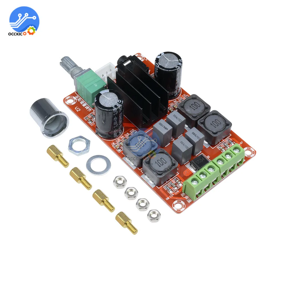 TPA3116D2 цифровой усилитель доска класса D двухканальный 2*50 Вт 2X50 DC5 24V аудио стерео