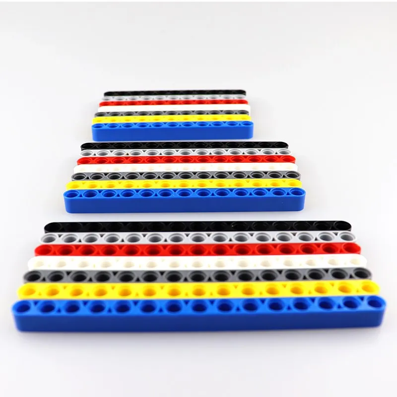 50 шт. Technic 11/13/15 м балки строительные блоки MOC аксессуары толстое отверстие Liftarm