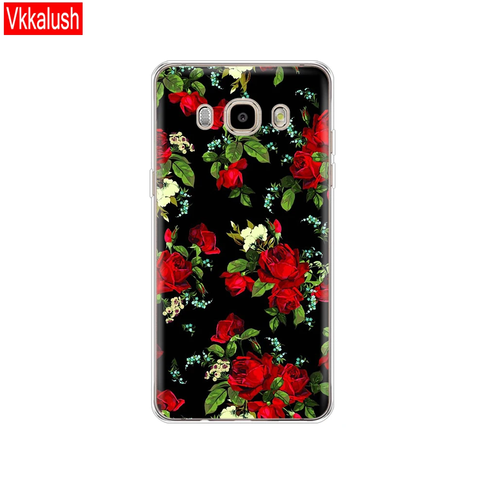80073 Мягкий силиконовый чехол ТПУ для samsung Galaxy J5 чехол J510 J510F Крышка для samsung J5 чехол в виде ракушки - Цвет: 80073