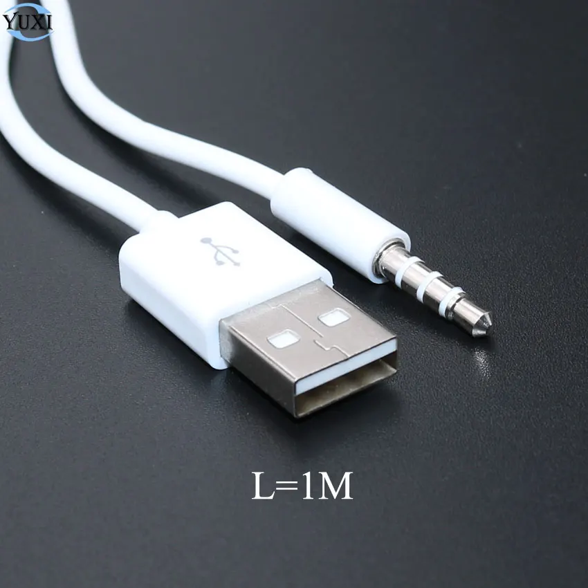 Кабель адаптер YuXi USB для передачи данных/зарядки 3 5 мм аудиоразъем AUX 2 0|Кабели