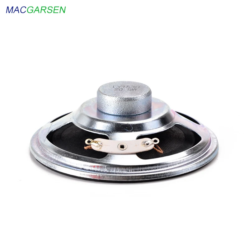 MACGARSEN 2 шт. 3 дюймовый Среднечастотный динамик 13 core 2 Ом 5 Вт кромка ткани громкий Динамик круглый компьютер ТВ Динамик для ПК
