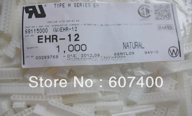 

EHR-12 CONN HOUSING EH 12POS 2.5MM CRMP Connectors terminals housings 100% new and original parts