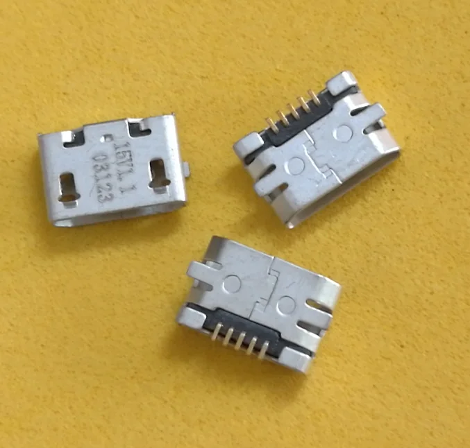 100 шт. разъем для зарядки micro mini usb Nokia 207 208 220 две SIM карты 230 Asha 500 503 710 Lumia сотовые