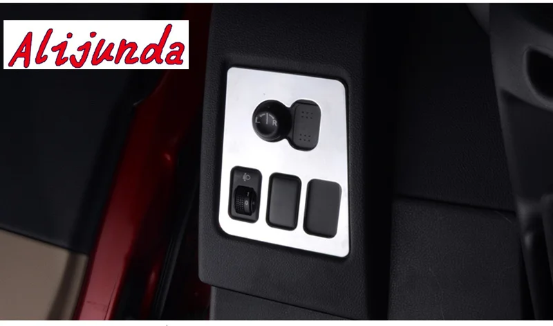 Alijunda для Nissan QASHQAI покрытие интерьер ремонт ABS хромированная отделка Многофункциональная кнопка панель украшение кольцо Крышка Аксессуары
