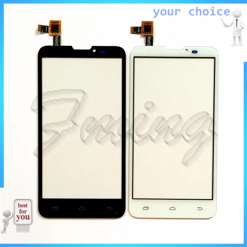 Сенсорная панель сенсорного экрана для Prestigio MultiPhone PAP 5300 Duo PAP5300 дигитайзер для смартфона, переднее стекло, номер отслеживания