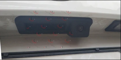 Камера заднего вида для Skoda Rapid FL вместо оригинальной заводской ручки багажника камера заднего вида CCD HD