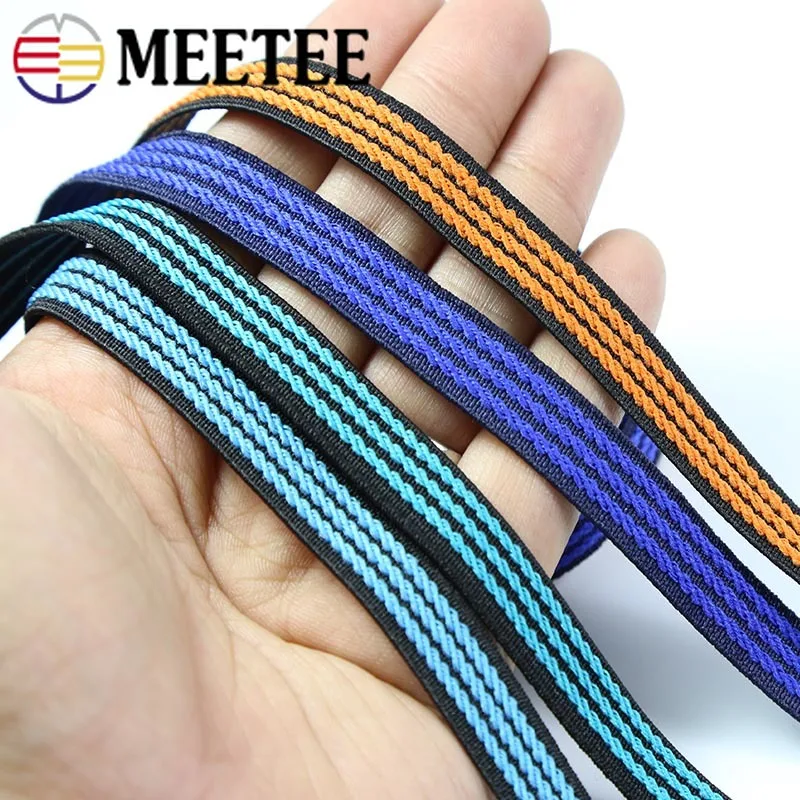 11 мм полосатая эластичная лента пояс одежда обувь штаны резинки юбка украшение