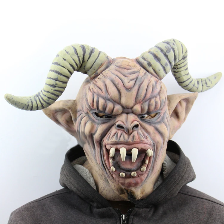 Sheep Head of Warcraft All Saints' Day April Fools' Alien Props Terrorist Ghost Set Animal Mask | Тематическая одежда и