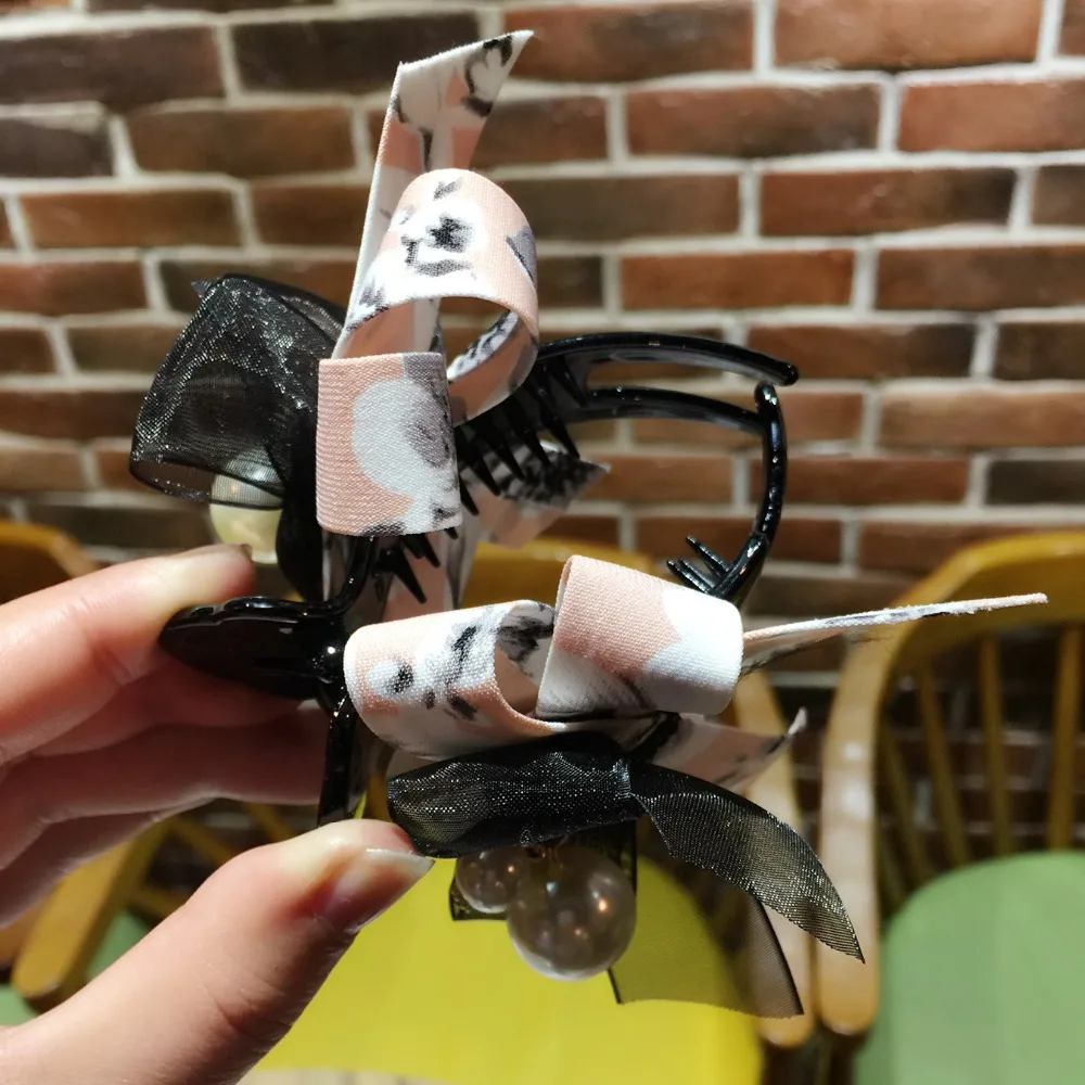 Модная девушка Ретро кристалл Волос Клешни Луч Заколки Женские Аксессуары Красоты Краб Зажим Головные Уборы Маленький Клип.