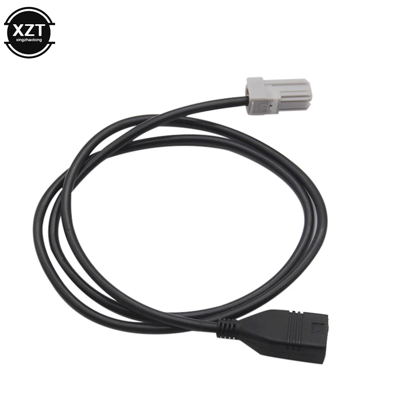 Автомобильный Aux кабель аудио медиа провод к USB адаптер Разъем для Toyota RAV4 EZ Verso Camry