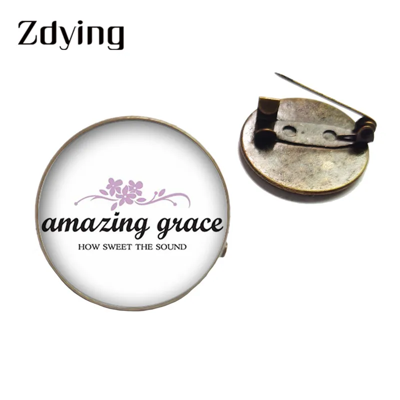 ZDYING Christian Jewelry вдохновляющие библейские Броши Потрясающие как сладко вокруг
