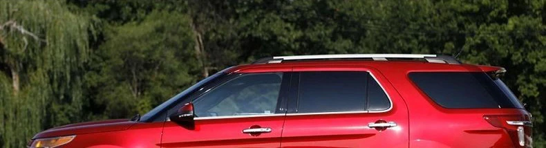 Lsrtw2017 304 нержавеющая сталь окна автомобиля планки для ford explorer 2012 2013 5