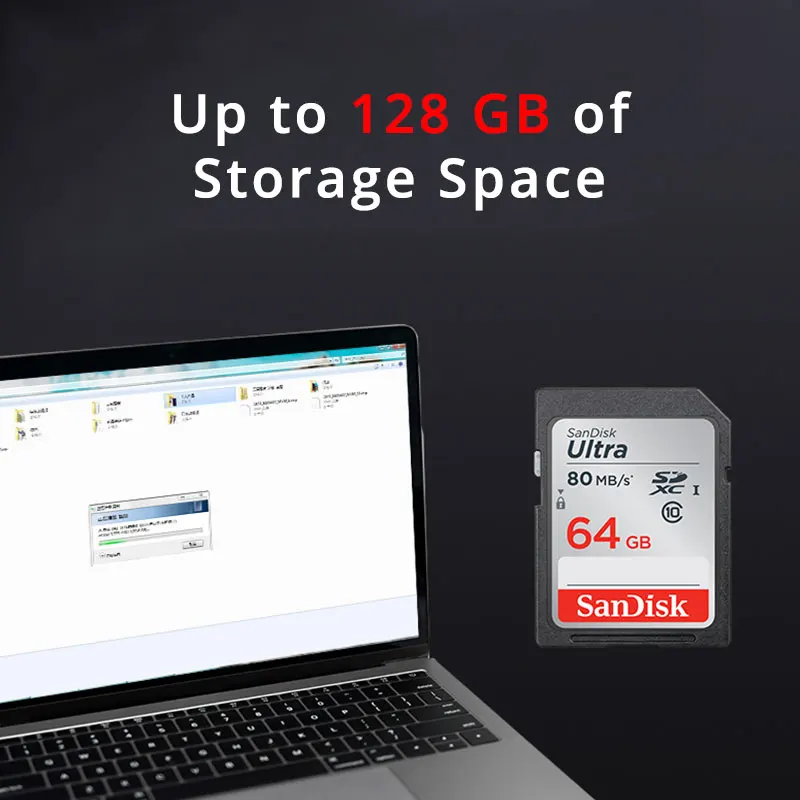 SanDisk Ultra SD Card 16 GB 32 GB SDHC карты памяти 64 GB 128 GB SDXC Class10 80 МБ/с. уш-1 Камера SD Поддержка официальный проверки