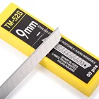 Сменные лезвия из нержавеющей стали для ножей EHDIS, 50 шт., 9 мм, 60 градусов