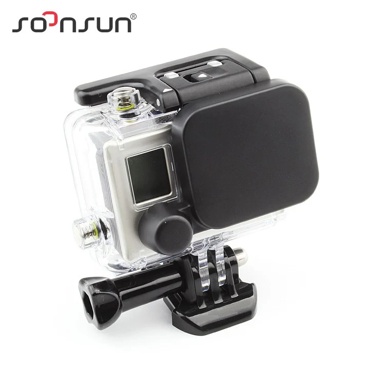 Новая защитная крышка для объектива камеры SOONSUN + Крышка корпуса GoPro Hero 3 |